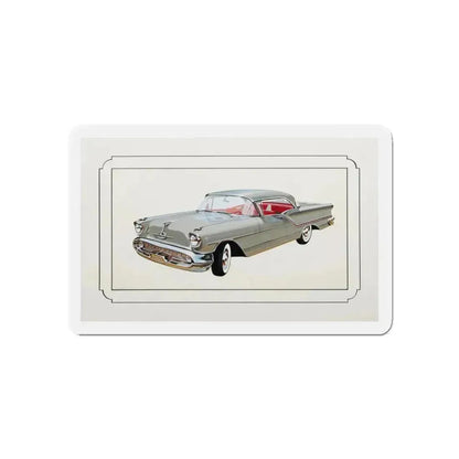 Automobile illustration 2 (Magazine Illustration) Refrigerator Magnet - The Sticker Space