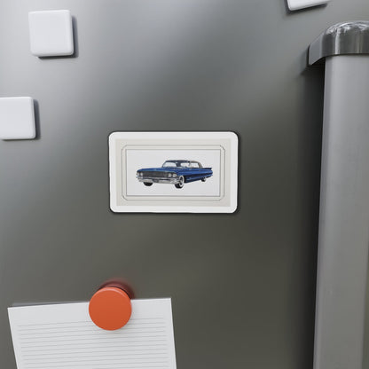 Automobile illustration 3 (Magazine Illustration) Refrigerator Magnet-The Sticker Space