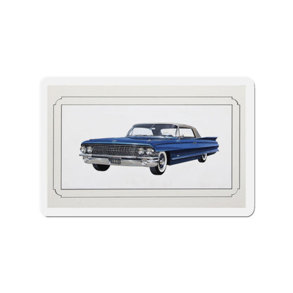 Automobile illustration 3 (Magazine Illustration) Refrigerator Magnet-2" x 2"-The Sticker Space