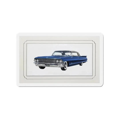 Automobile illustration 3 (Magazine Illustration) Refrigerator Magnet 3 Inch Die-Cut - The Sticker Space