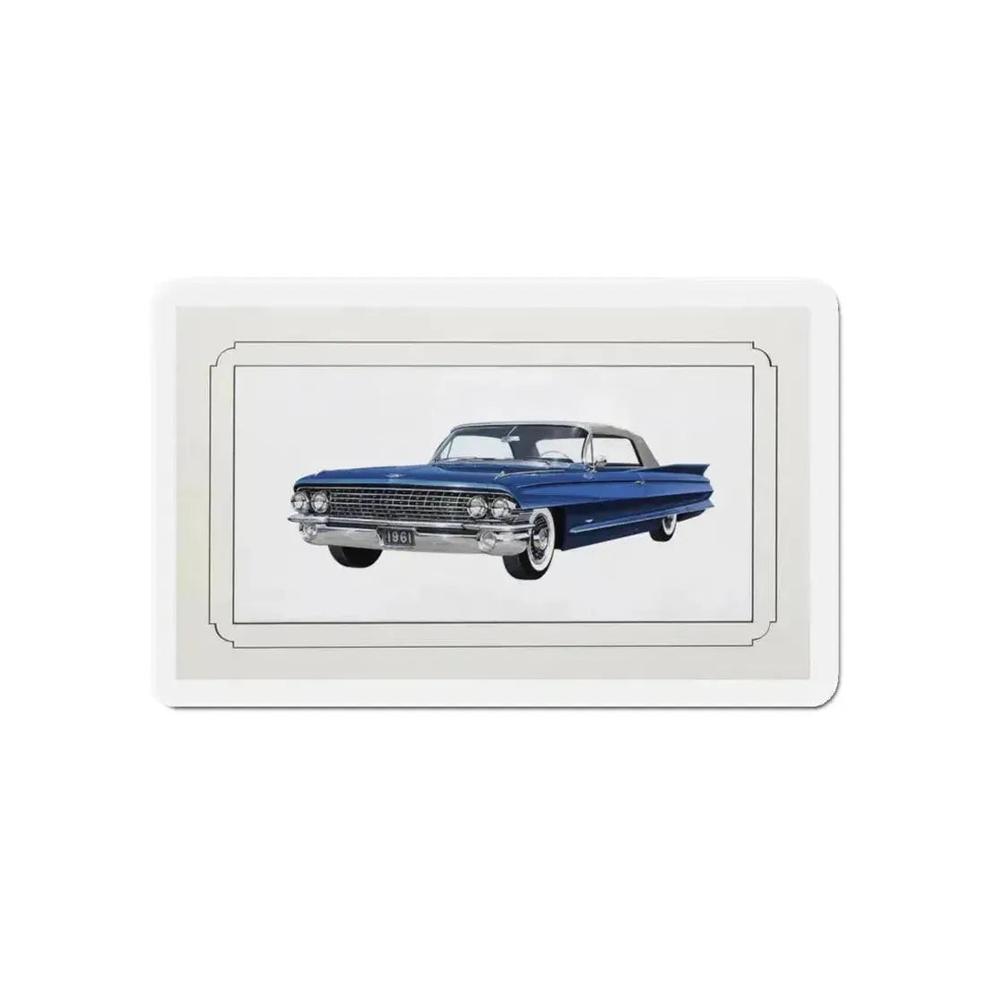 Automobile illustration 3 (Magazine Illustration) Refrigerator Magnet - The Sticker Space