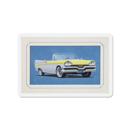 Automobile illustration 4 (Magazine Illustration) Refrigerator Magnet-3" x 3"-The Sticker Space