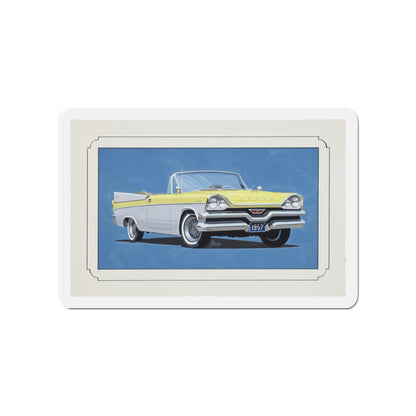 Automobile illustration 4 (Magazine Illustration) Refrigerator Magnet-4" x 4"-The Sticker Space