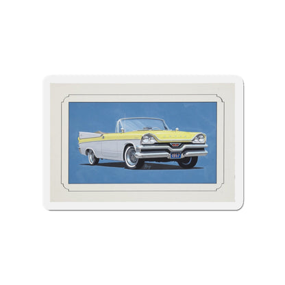 Automobile illustration 4 (Magazine Illustration) Refrigerator Magnet-5" x 5"-The Sticker Space