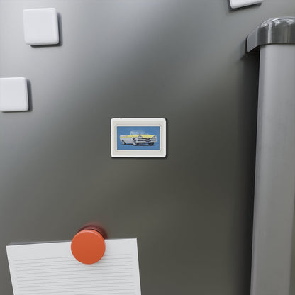 Automobile illustration 4 (Magazine Illustration) Refrigerator Magnet-The Sticker Space