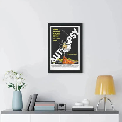 AUTOPSY 1975 - Framed Movie Poster - The Sticker Space