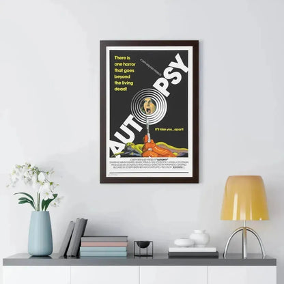 AUTOPSY 1975 - Framed Movie Poster - The Sticker Space