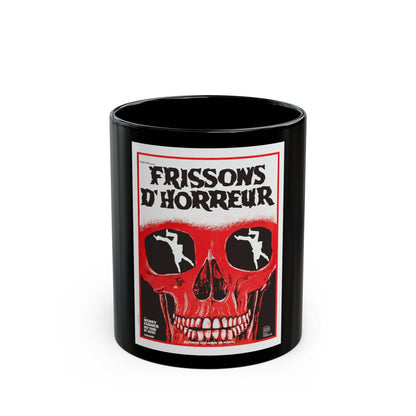 AUTOPSY (FRENCH) 1975 Movie Poster - Black Coffee Mug-11oz-The Sticker Space