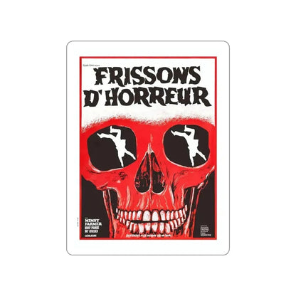 AUTOPSY (FRENCH) 1975 Movie Poster STICKER Vinyl Die-Cut Decal 4 Inch - The Sticker Space