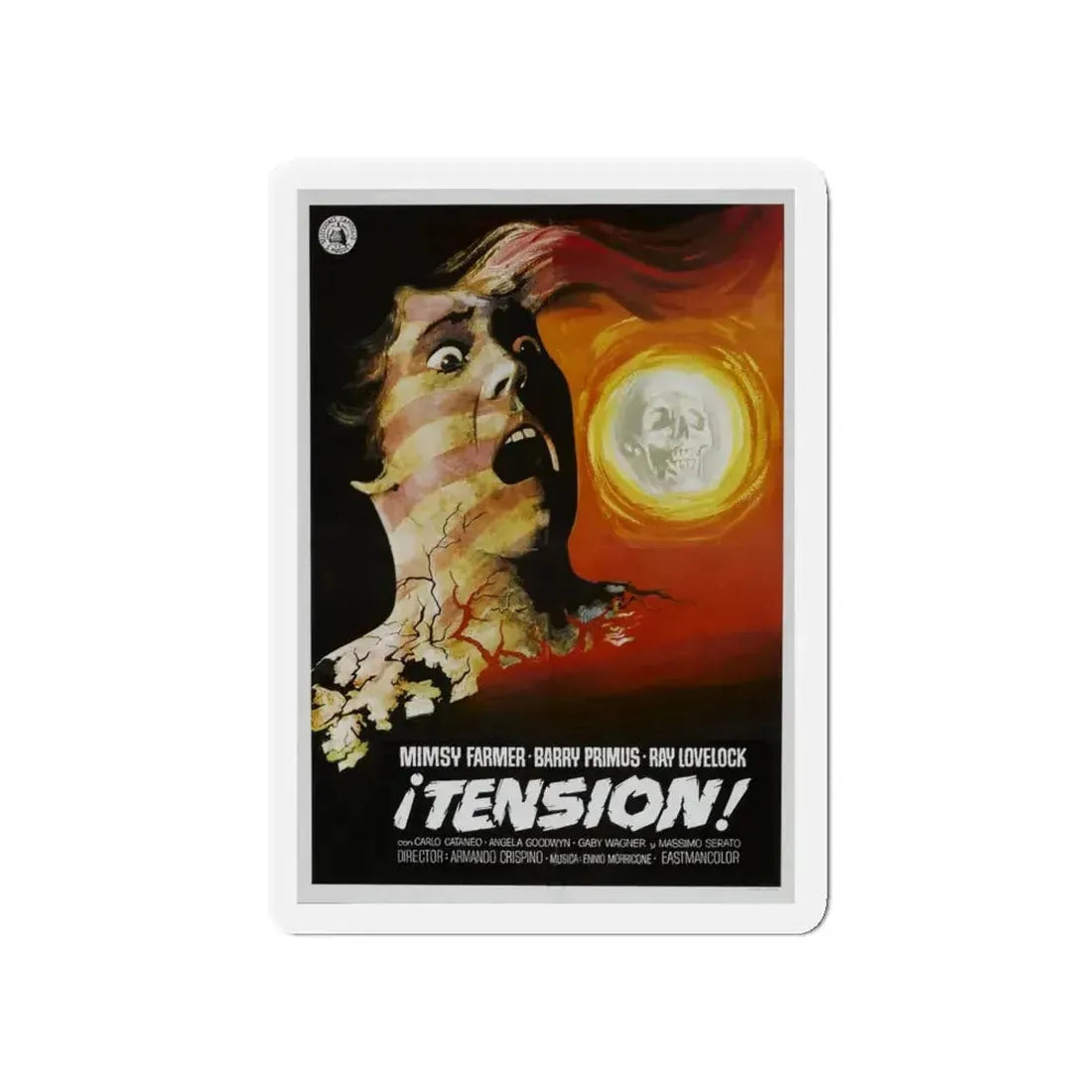 AUTOPSY (SPANISH) 1975 Movie Poster - Refrigerator Magnet 5 Inch - The Sticker Space