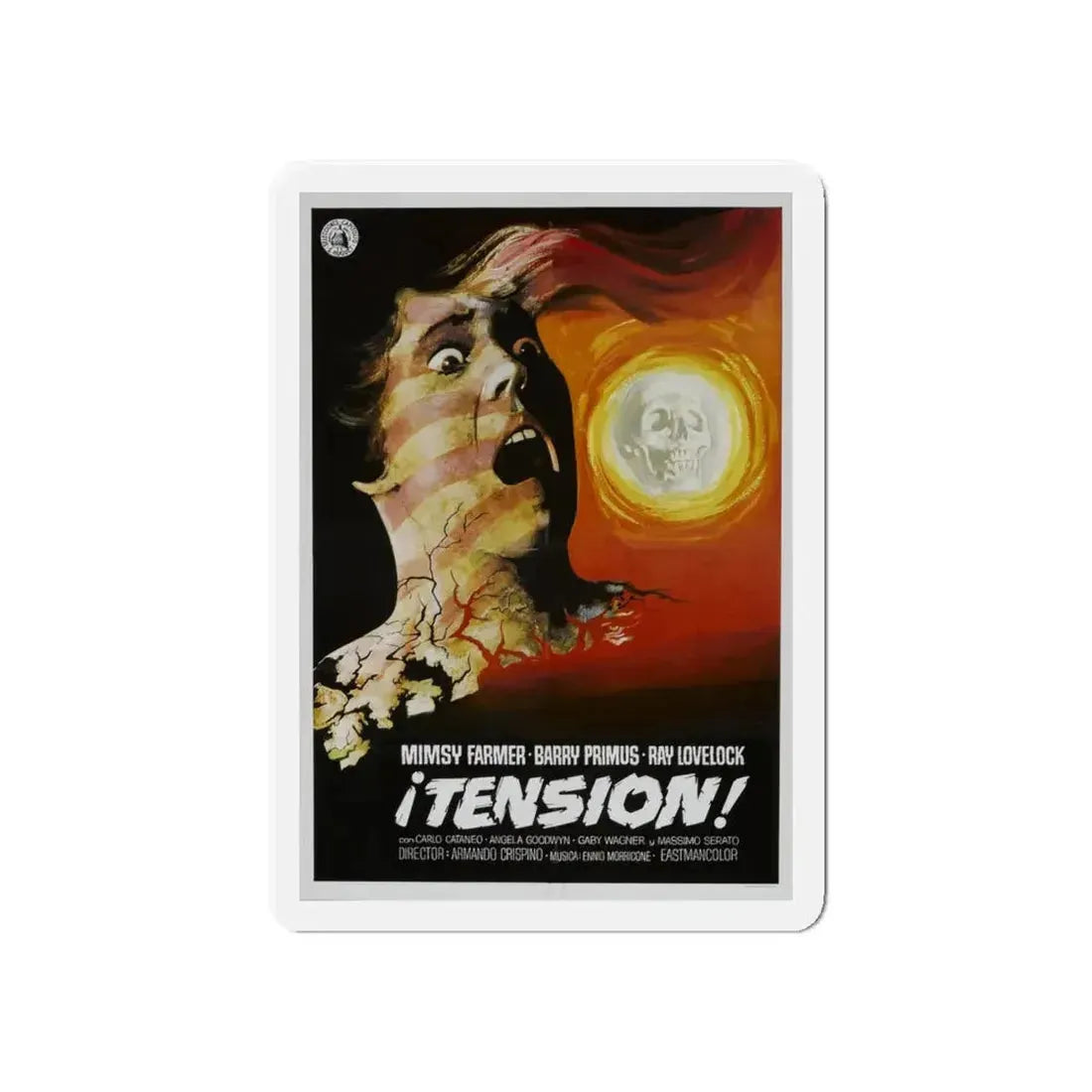 AUTOPSY (SPANISH) 1975 Movie Poster - Refrigerator Magnet 6 Inch - The Sticker Space