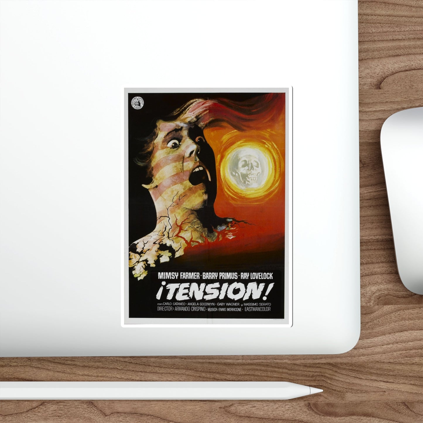 AUTOPSY (SPANISH) 1975 Movie Poster STICKER Vinyl Die-Cut Decal-The Sticker Space