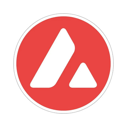 AVALANCHE AVAX (Cryptocurrency) STICKER Vinyl Die-Cut Decal - The Sticker Space