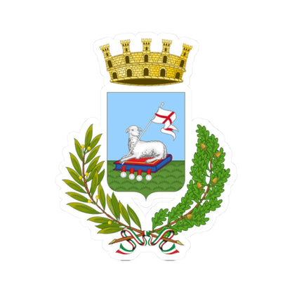 Avellino-Stemma (Italy) (Coat of Arms) STICKER Vinyl Kiss-Cut Decal 2 Inch White - The Sticker Space