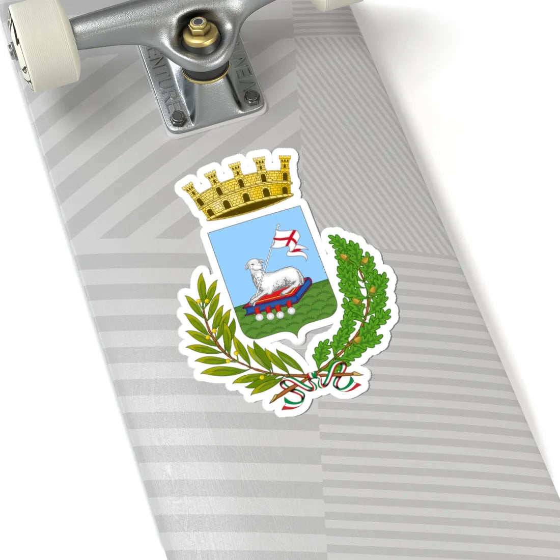 Avellino-Stemma (Italy) (Coat of Arms) STICKER Vinyl Kiss-Cut Decal - The Sticker Space
