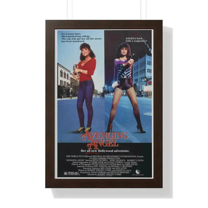 AVENGING ANGEL 1985 - Framed Movie Poster - The Sticker Space