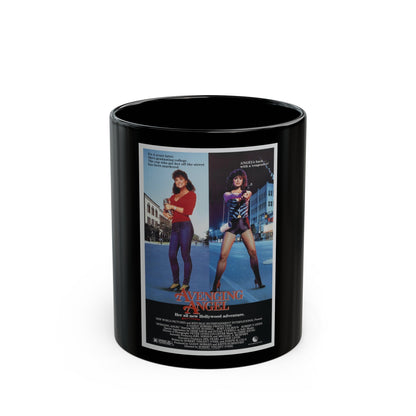 AVENGING ANGEL 1985 Movie Poster - Black Coffee Mug-11oz-The Sticker Space