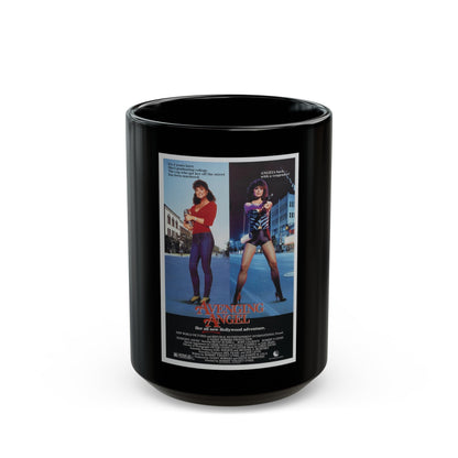 AVENGING ANGEL 1985 Movie Poster - Black Coffee Mug-15oz-The Sticker Space