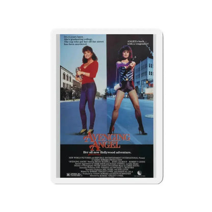AVENGING ANGEL 1985 Movie Poster - Refrigerator Magnet 2 Inch - The Sticker Space