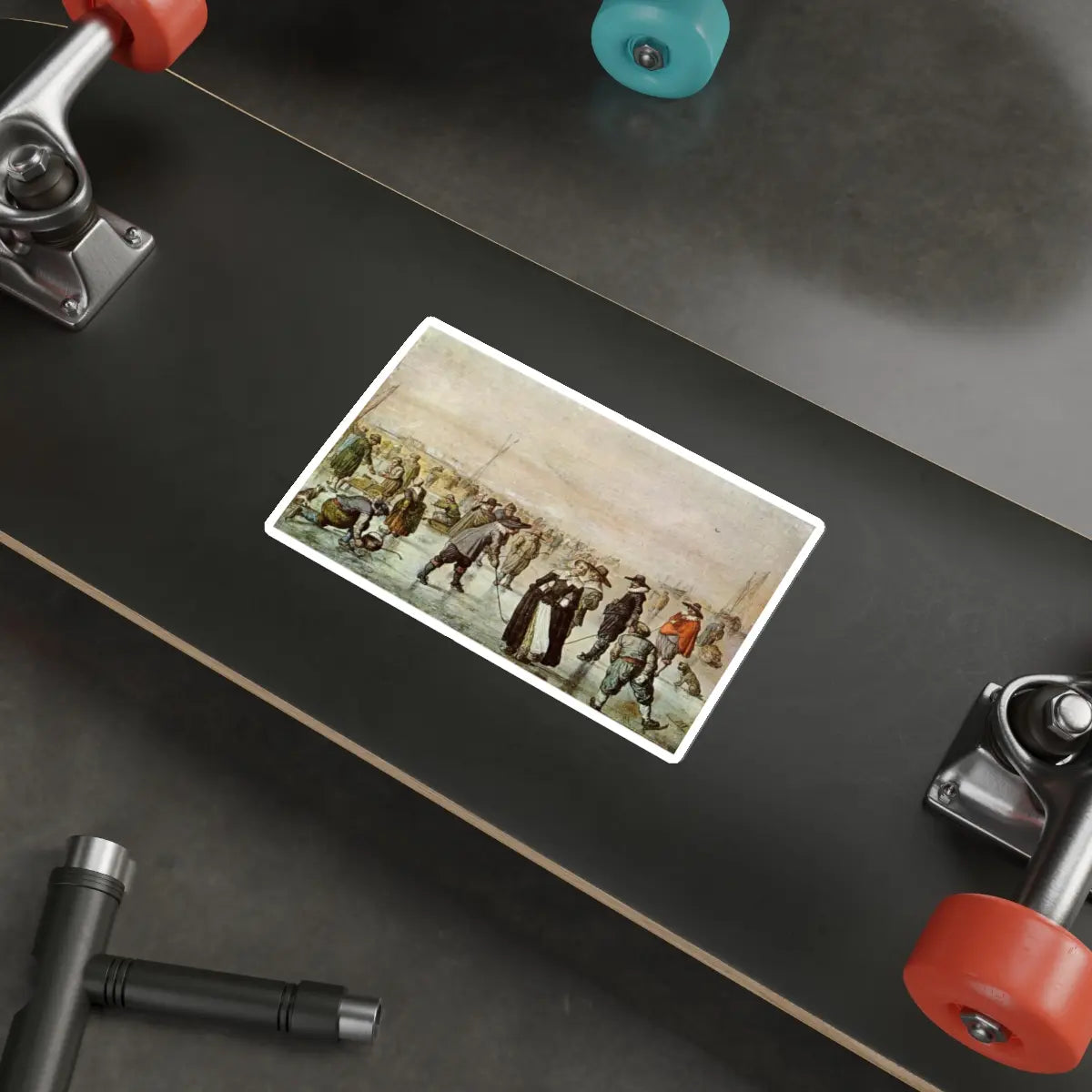 SKU:71350988479380830805 Sticker types:White Shape:Die-Cut Sizes:6" × 6"
