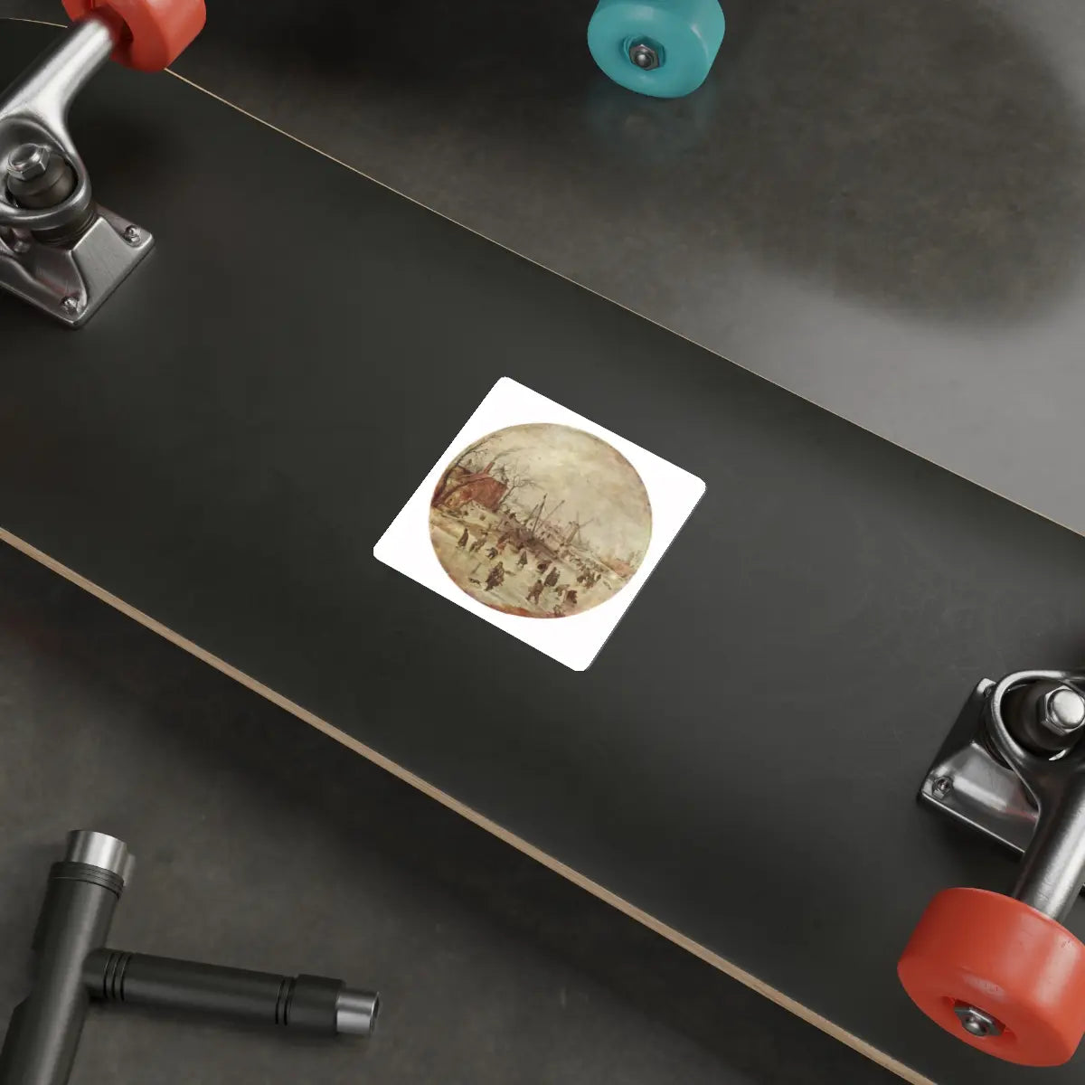 SKU:13806794190553740340 Sticker types:White Shape:Die-Cut Sizes:3" × 3"