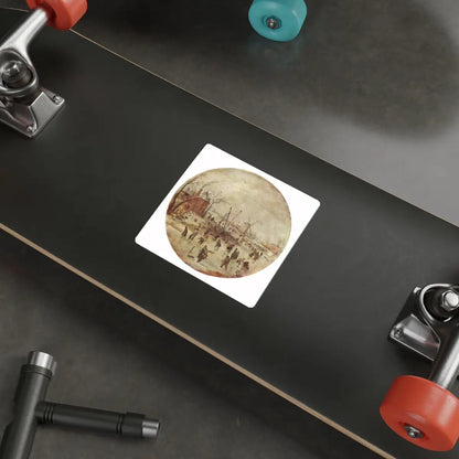 SKU:17654883896971935016 Sticker types:White Shape:Die-Cut Sizes:4" × 4"