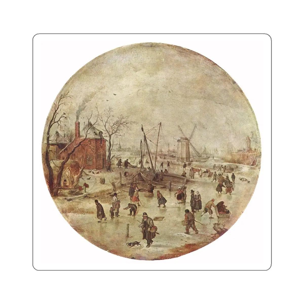 SKU:23525083783412593709 Sticker types:White Shape:Die-Cut Sizes:6" × 6"