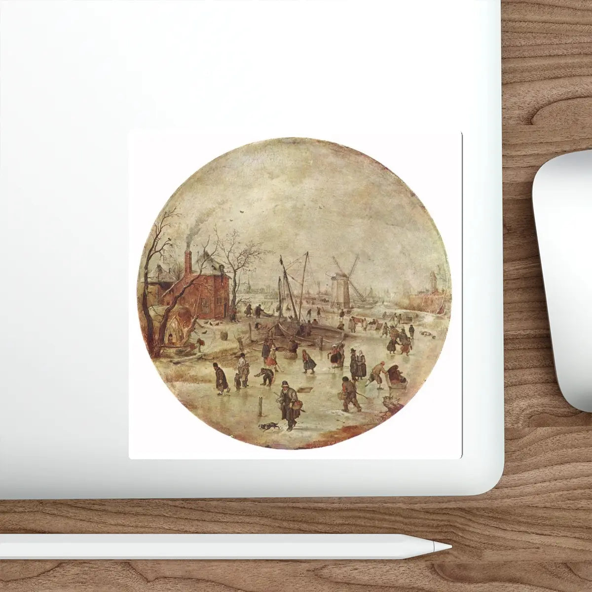 SKU:25088539777288046239 Sticker types:White Shape:Die-Cut Sizes:5" × 5"