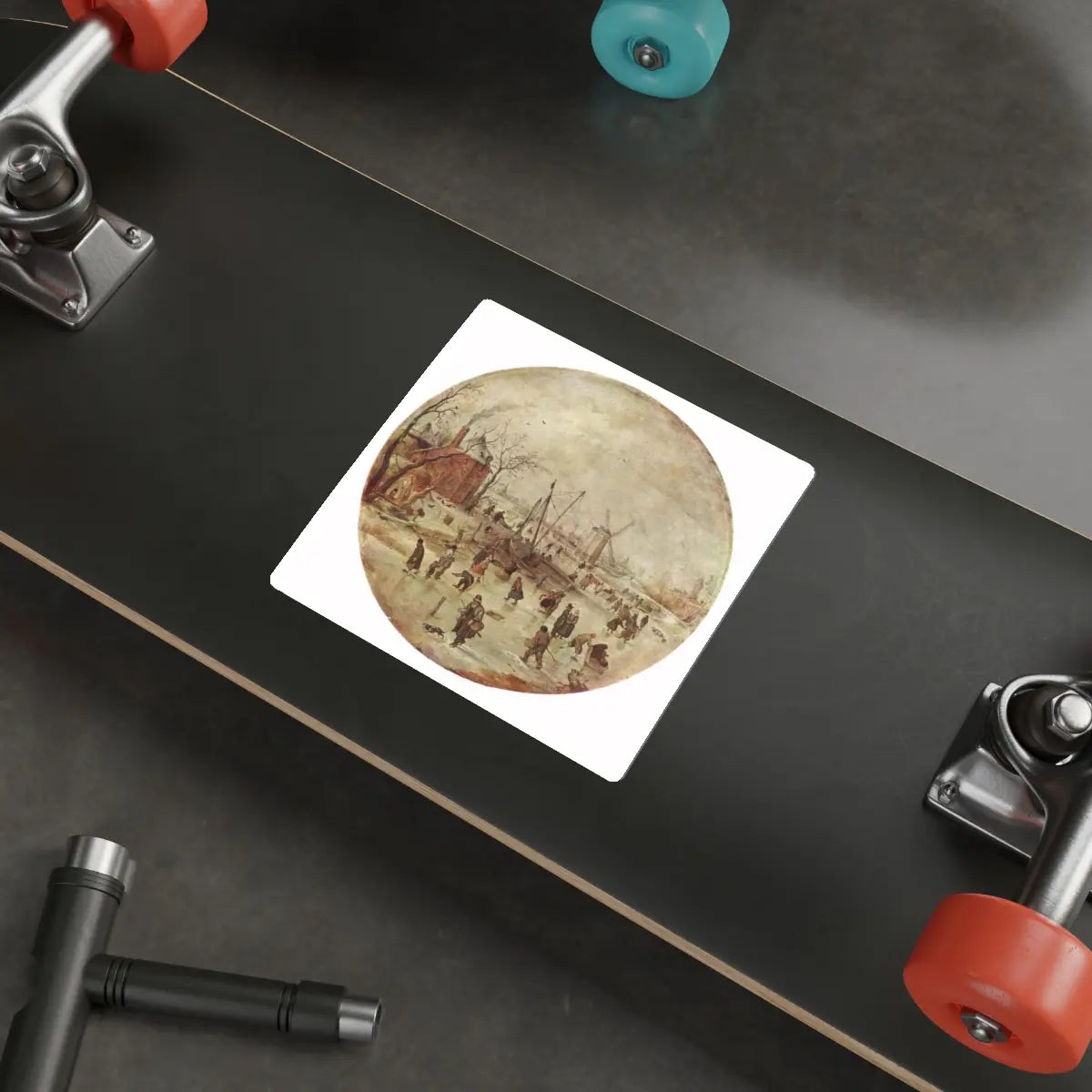 SKU:25088539777288046239 Sticker types:White Shape:Die-Cut Sizes:5" × 5"