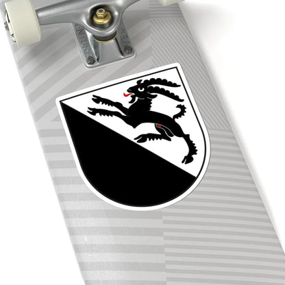 Avers wappen (Switzerland) (Coat of Arms) STICKER Vinyl Kiss-Cut Decal - The Sticker Space