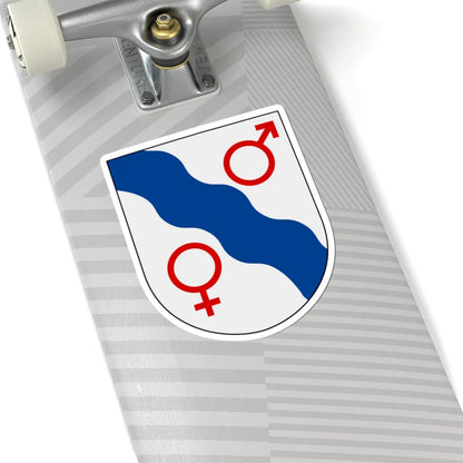 Avesta vapen (Sweden) (Coat of Arms) STICKER Vinyl Kiss-Cut Decal - The Sticker Space