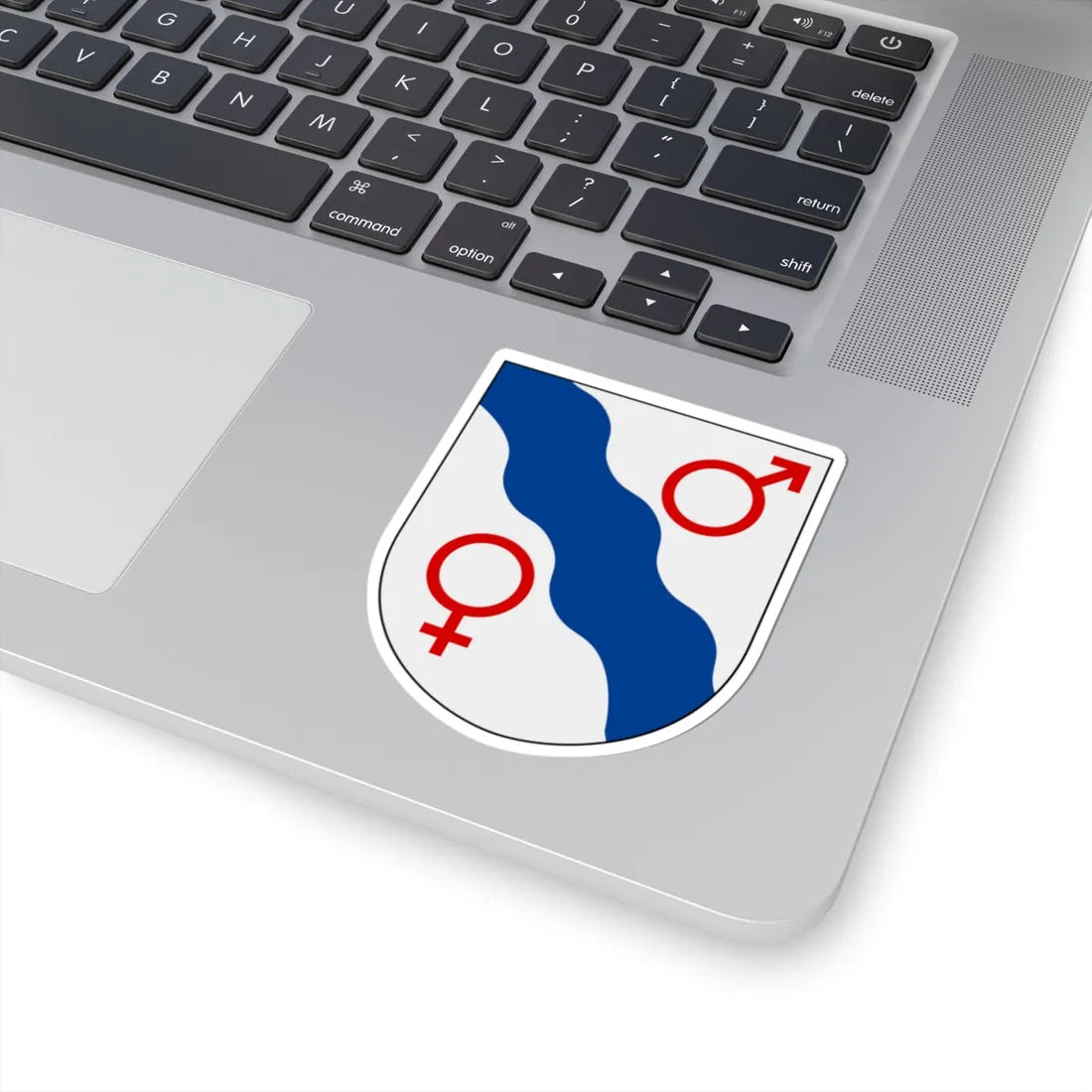 Avesta vapen (Sweden) (Coat of Arms) STICKER Vinyl Kiss-Cut Decal - The Sticker Space