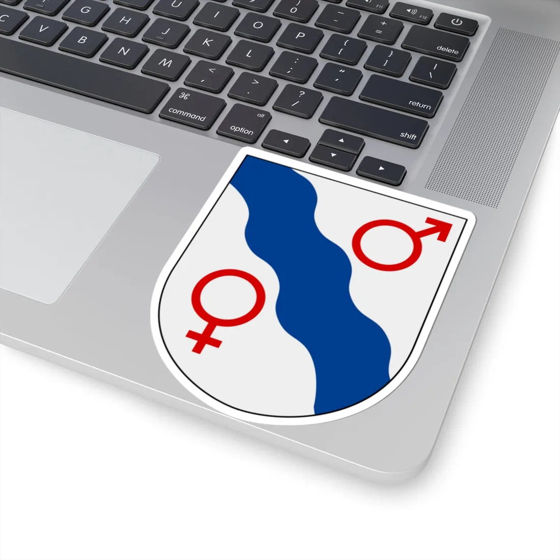 Avesta vapen (Sweden) (Coat of Arms) STICKER Vinyl Kiss-Cut Decal - The Sticker Space