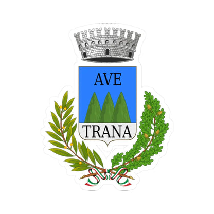 Avetrana-Stemma (Italy) (Coat of Arms) STICKER Vinyl Kiss-Cut Decal 2 Inch White - The Sticker Space