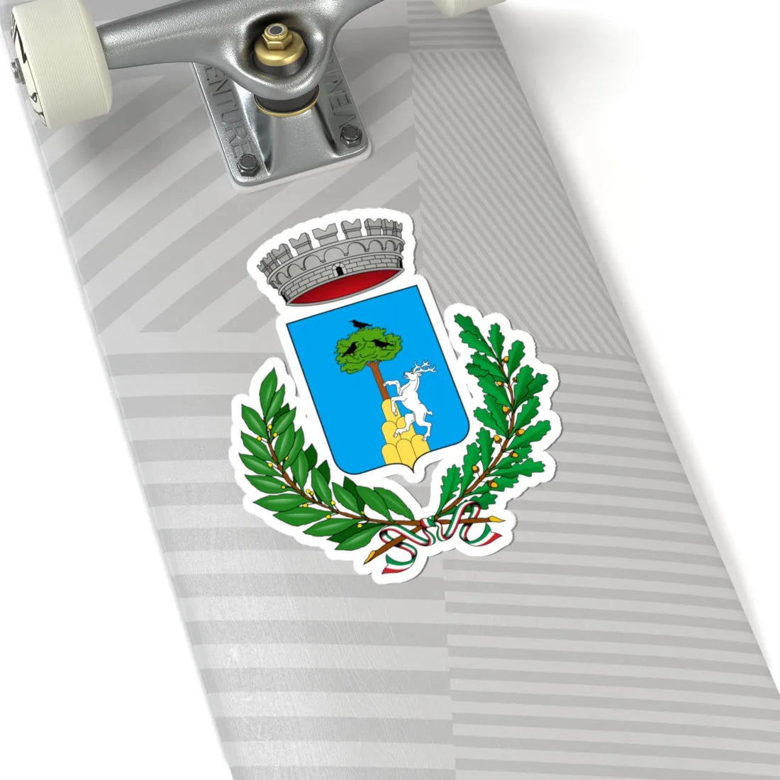 Aviatico-Stemma (Italy) (Coat of Arms) STICKER Vinyl Kiss-Cut Decal - The Sticker Space