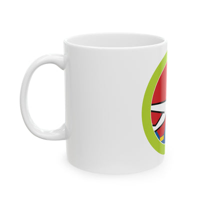 Aviation (Boy Scout Merit Badge) White Coffee Mug-The Sticker Space