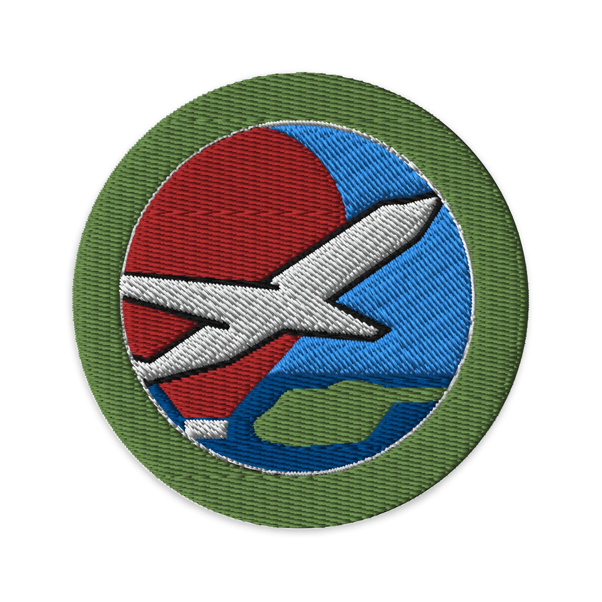 Aviation (Boy Scouts Merit Badge) Embroidered Patch-Black-The Sticker Space