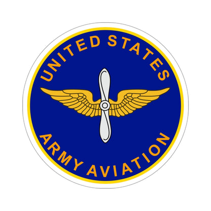 Aviation Branch (U.S. Army) STICKER Vinyl Die-Cut Decal-4 Inch-The Sticker Space