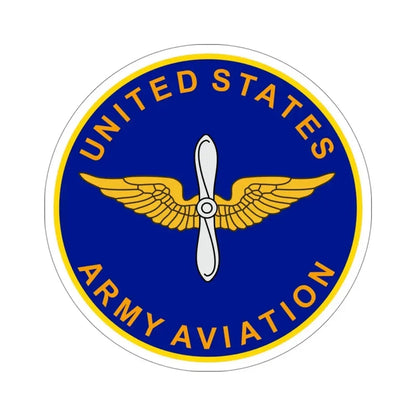 Aviation Branch (U.S. Army) STICKER Vinyl Die-Cut Decal 4 Inch - The Sticker Space