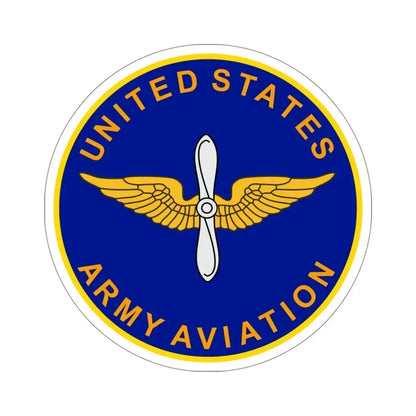 Aviation Branch (U.S. Army) STICKER Vinyl Die-Cut Decal 5 Inch - The Sticker Space
