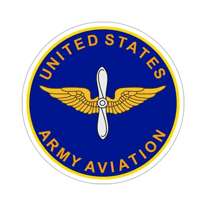 Aviation Branch (U.S. Army) STICKER Vinyl Die-Cut Decal - The Sticker Space