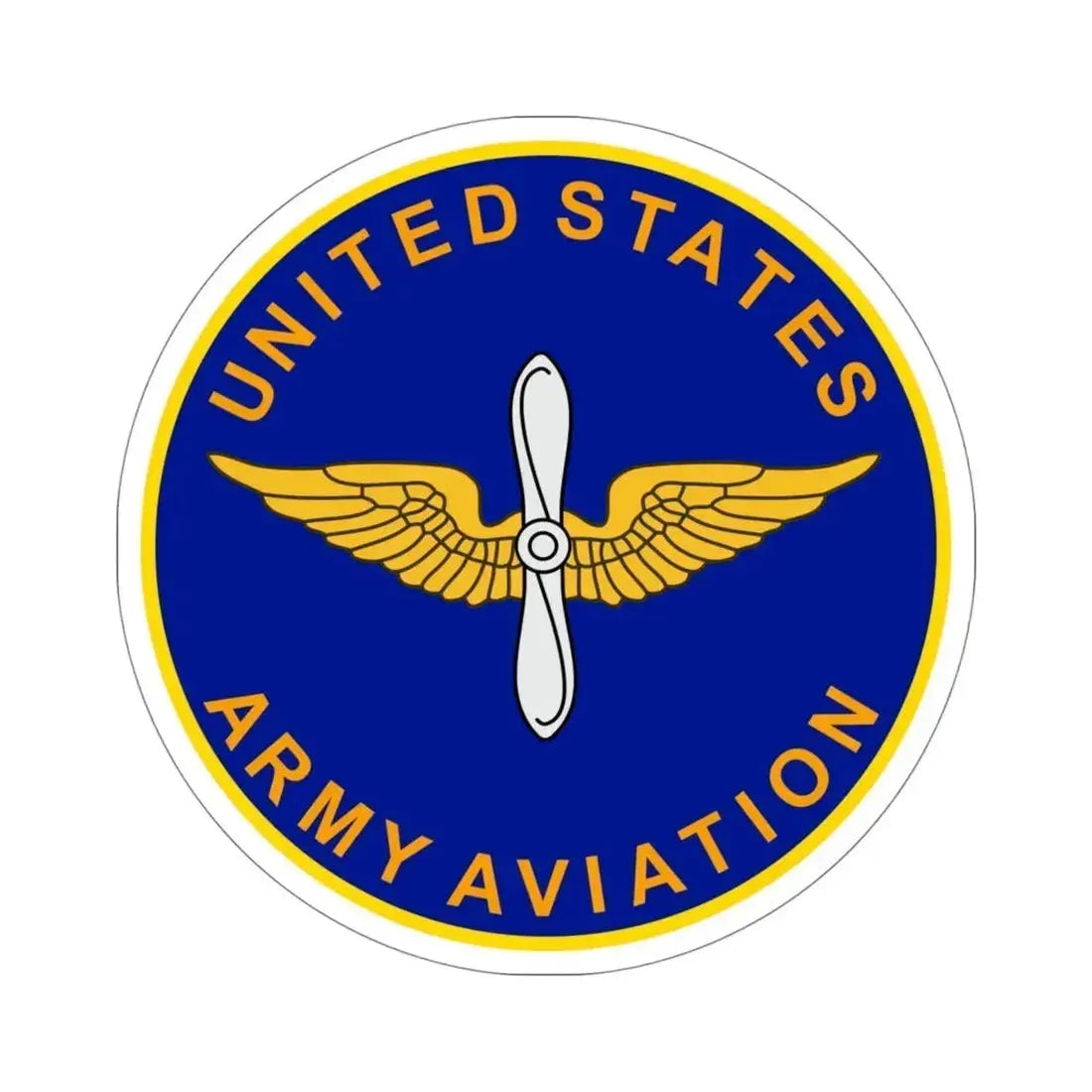 Aviation Branch (U.S. Army) STICKER Vinyl Die-Cut Decal - The Sticker Space
