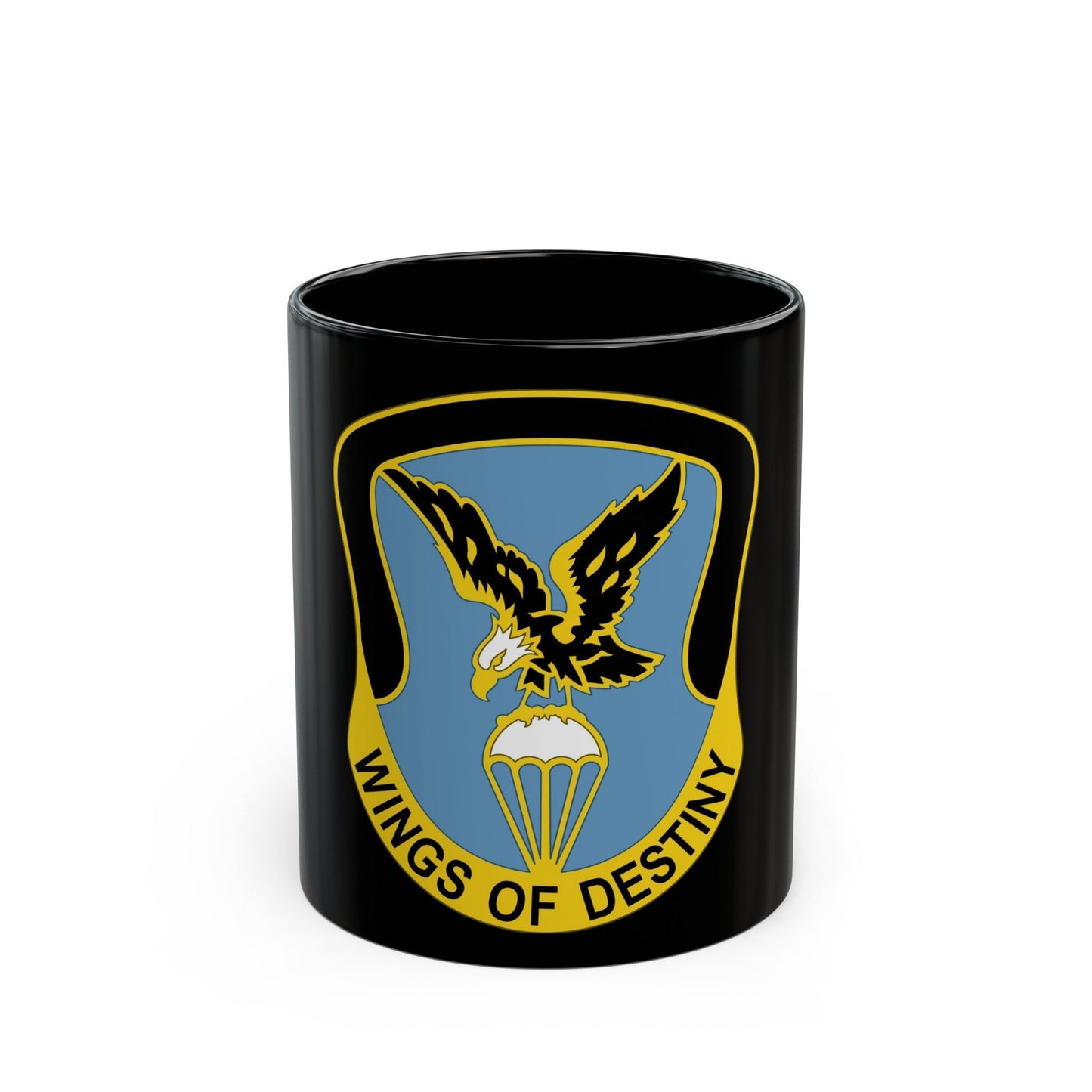 Aviation Brigade 101 Airborne Division (U.S. Army) Black Coffee Mug-11oz-The Sticker Space