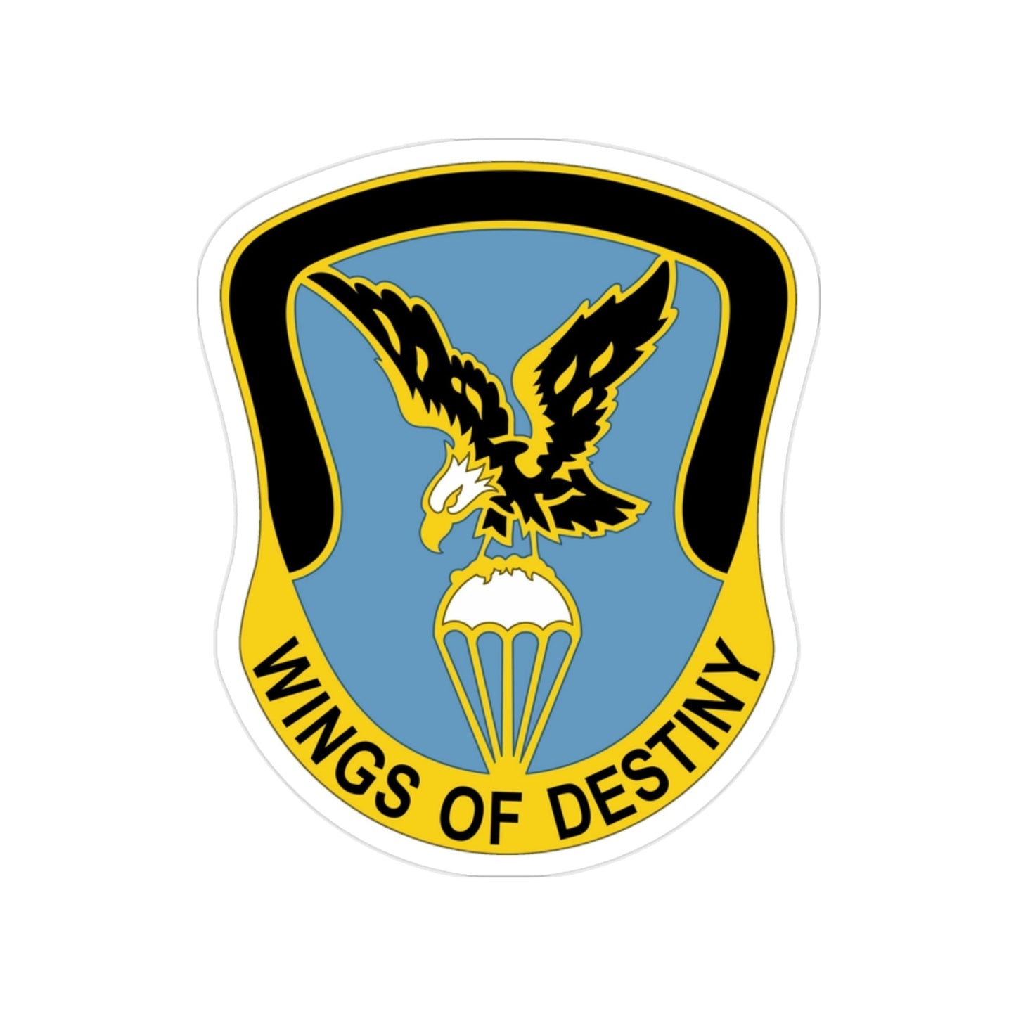 Aviation Brigade 101 Airborne Division (U.S. Army) Transparent STICKER Die-Cut Vinyl Decal-2 Inch-The Sticker Space