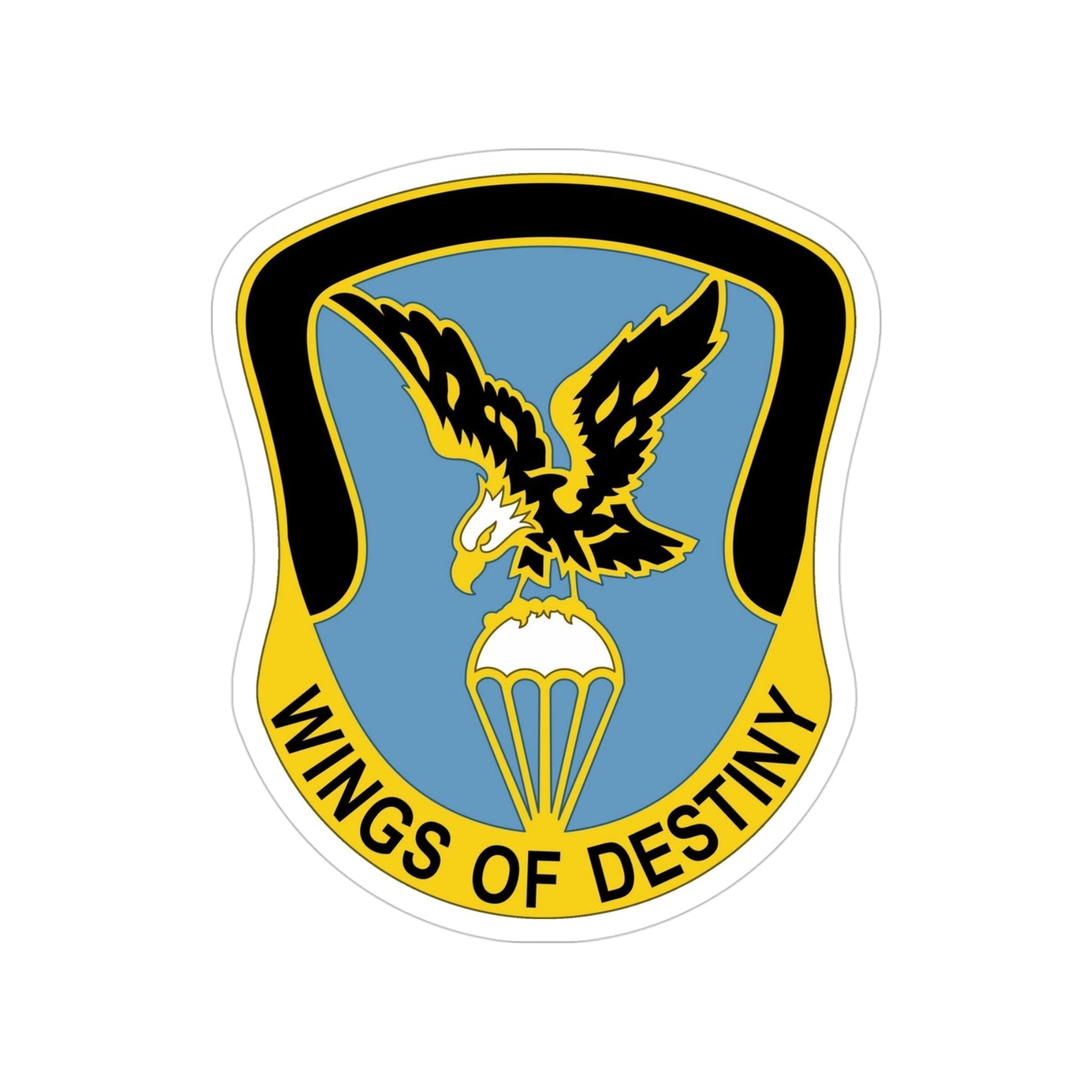 Aviation Brigade 101 Airborne Division (U.S. Army) Transparent STICKER Die-Cut Vinyl Decal-4 Inch-The Sticker Space