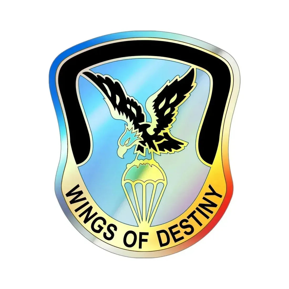 Aviation Brigade 101 Airborne Division (U.S. Army) Holographic STICKER Die-Cut Vinyl Decal - The Sticker Space