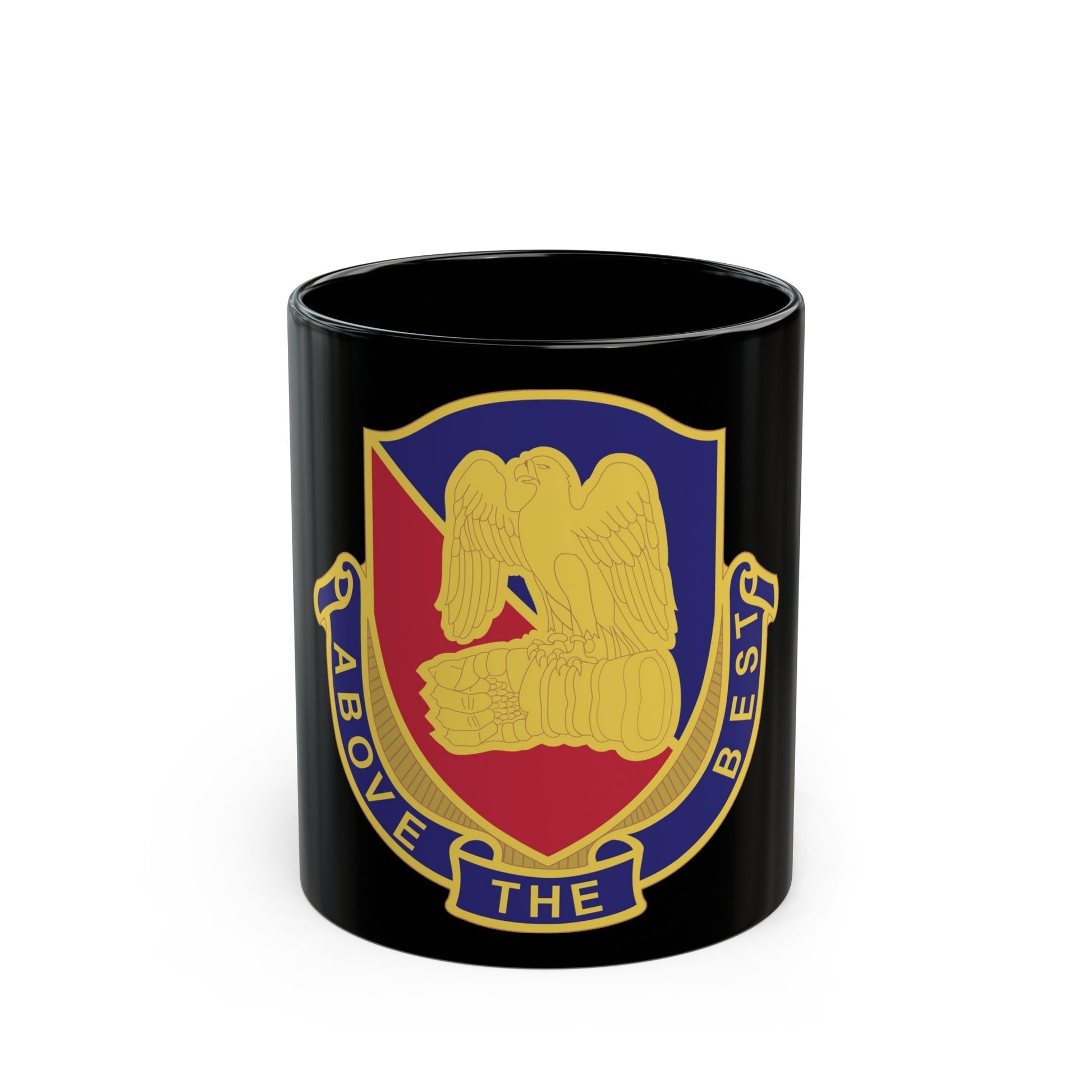 Aviation Center and School 2 (U.S. Army) Black Coffee Mug-11oz-The Sticker Space