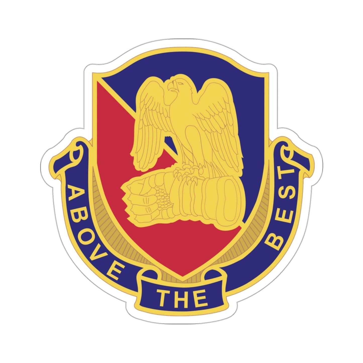 Aviation Center and School 2 (U.S. Army) STICKER Vinyl Die-Cut Decal-3 Inch-The Sticker Space