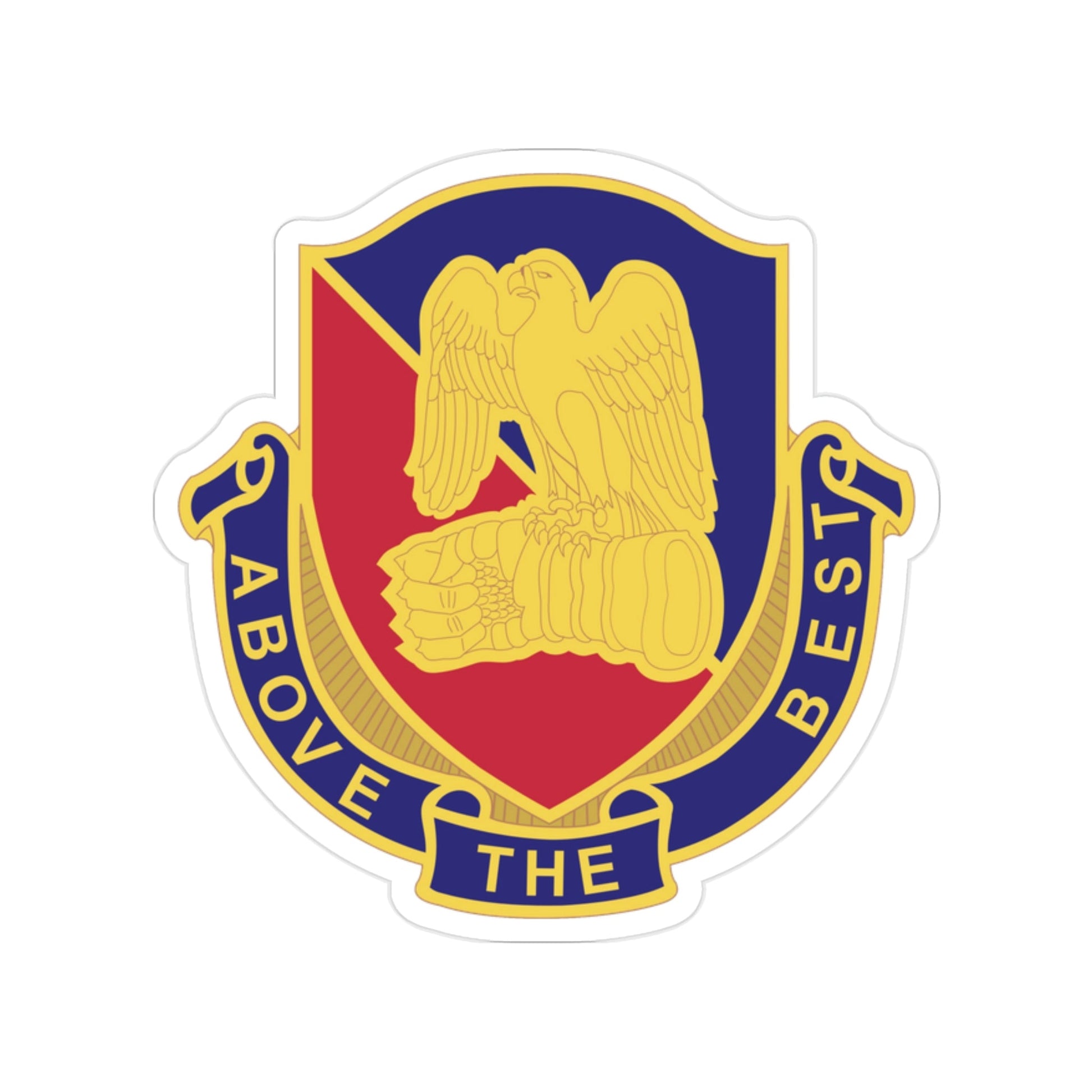 Aviation Center and School 2 (U.S. Army) Transparent STICKER Die-Cut Vinyl Decal-2 Inch-The Sticker Space