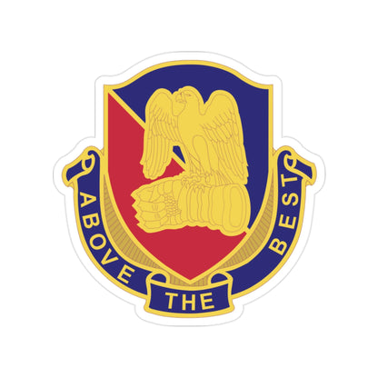 Aviation Center and School 2 (U.S. Army) Transparent STICKER Die-Cut Vinyl Decal-2 Inch-The Sticker Space